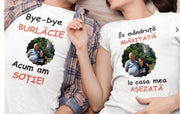 Tricou Personalizat Crăciun Familie – Model Ren