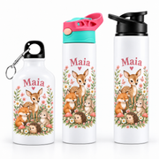 Bidonaș de apă animale de pădure - trei modele
