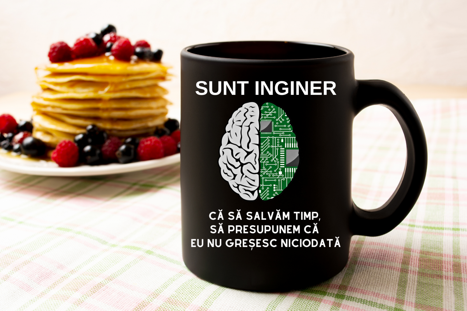 Cana personalizata cu textul Sunt inginer 330ml
