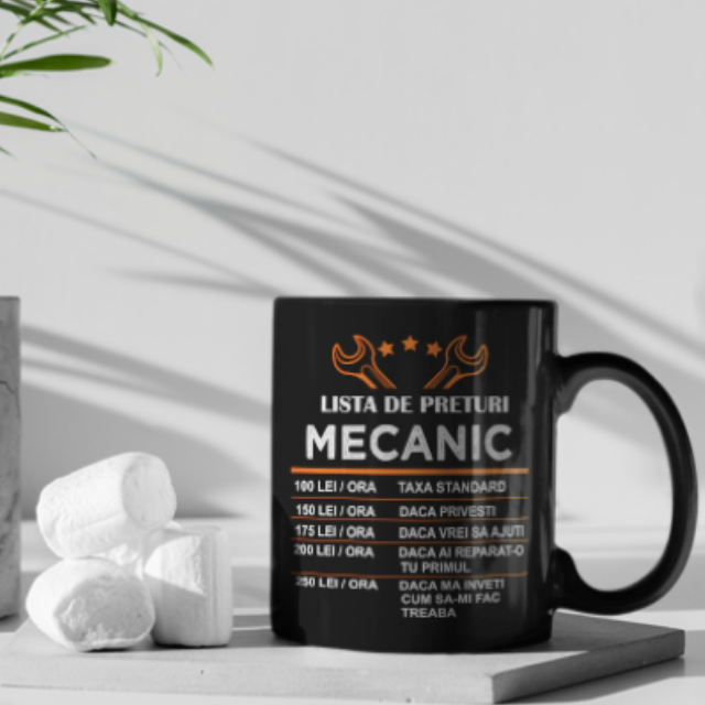 Cana personalizata pentru ingineri 330ml Inginer3009 Preturi la mecanic