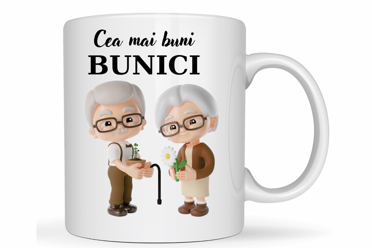 Cana personalizata Cei mai buni bunici  CPF112_32