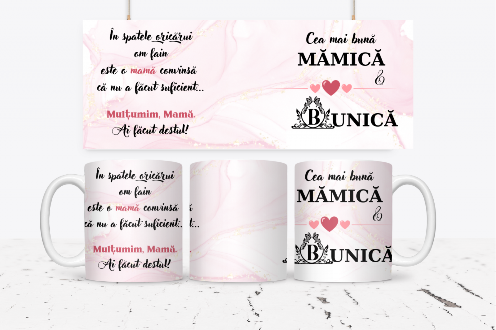 Cana personalizata Cea mai buna mama si bunica CPF112_27