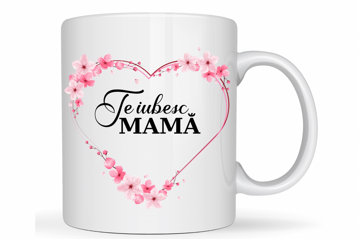 Cana personalizata Te iubesc mama CPF112_33