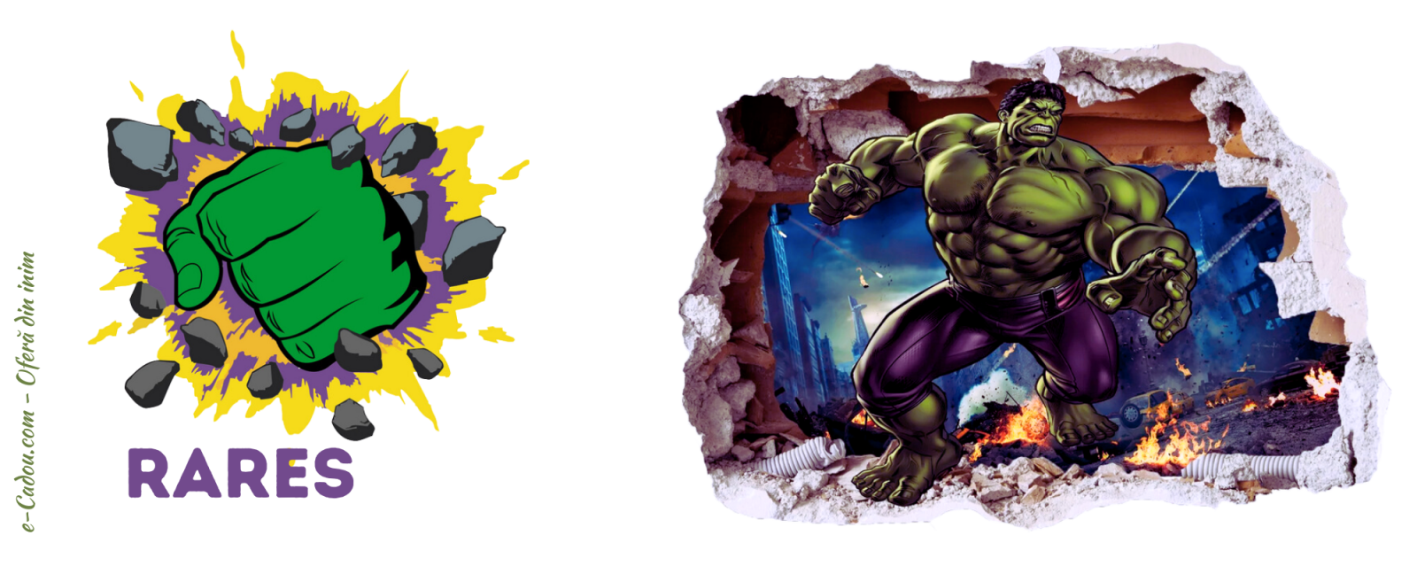 Cană personalizata copii Incredibilul HULK, eCADOU, HULK10012
