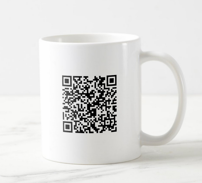 Cana personalizata cu logo  si cod QR pentru Saloane cu Extensii de Gene, Lash Artist  LOGO227