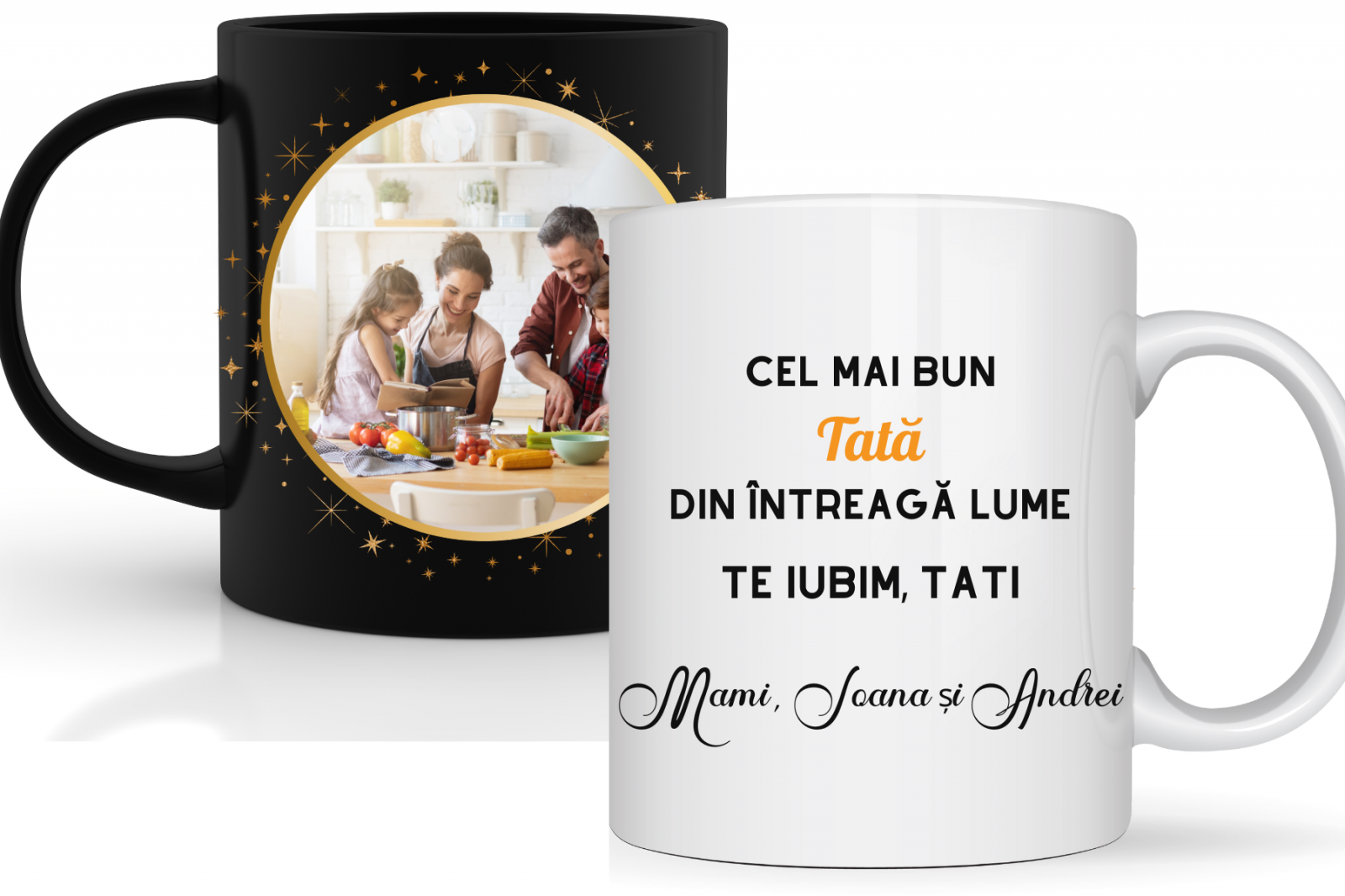 Cana personalizata cu poza si text pentru cel mai bun tata CPF115_14