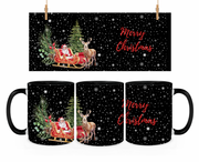 Cană personalizata  model Merry Christmas, tematica de Craciun CNMC1001
