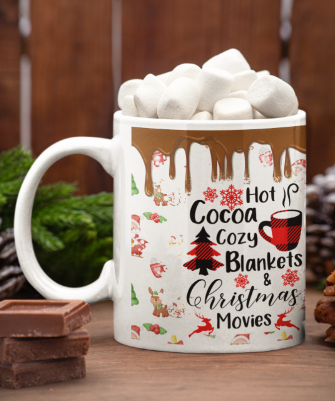 Cană personalizata cu tematica de Craciun  Cocoa Chirstmas