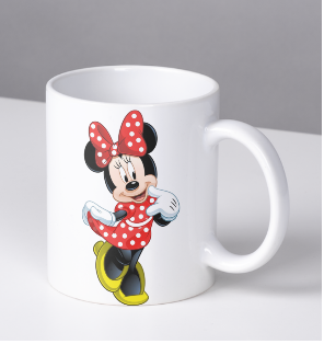Cana personalizata Minnie, cadou special pentru copii