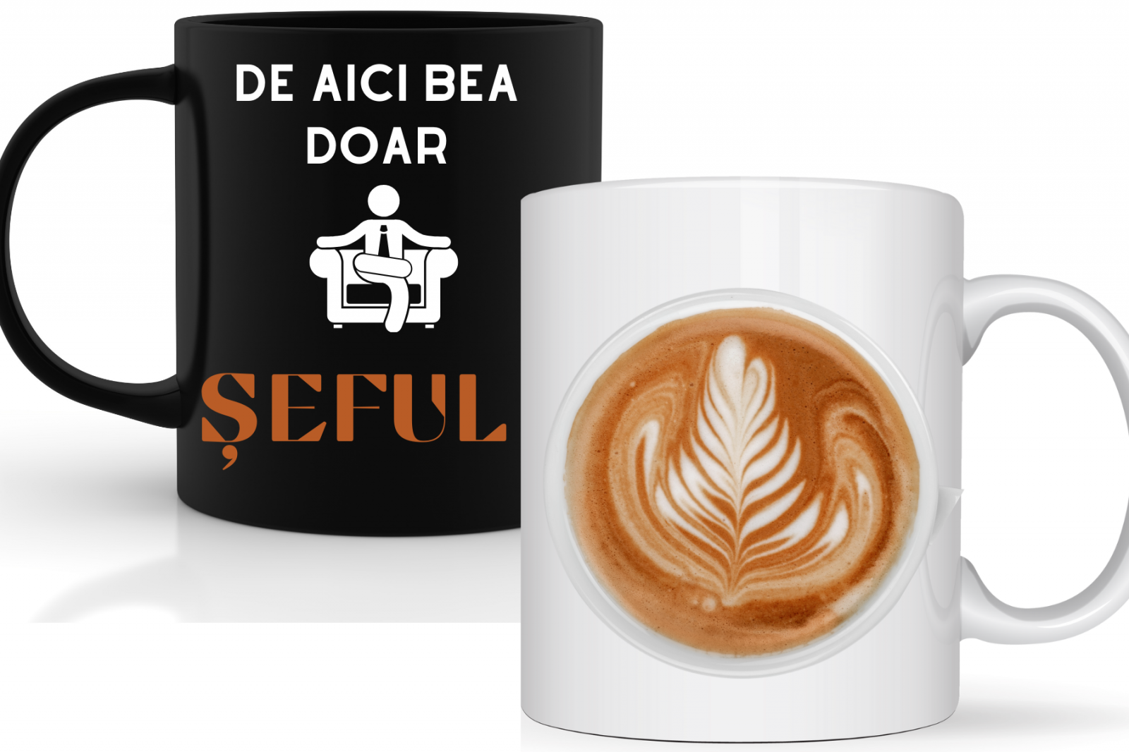 Cana personalizata Din aceasta cana bea doar seful CPF2150