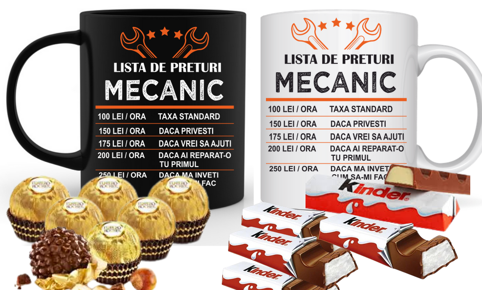 Cana personalizata Lista preturi Inginer 330ml 3038