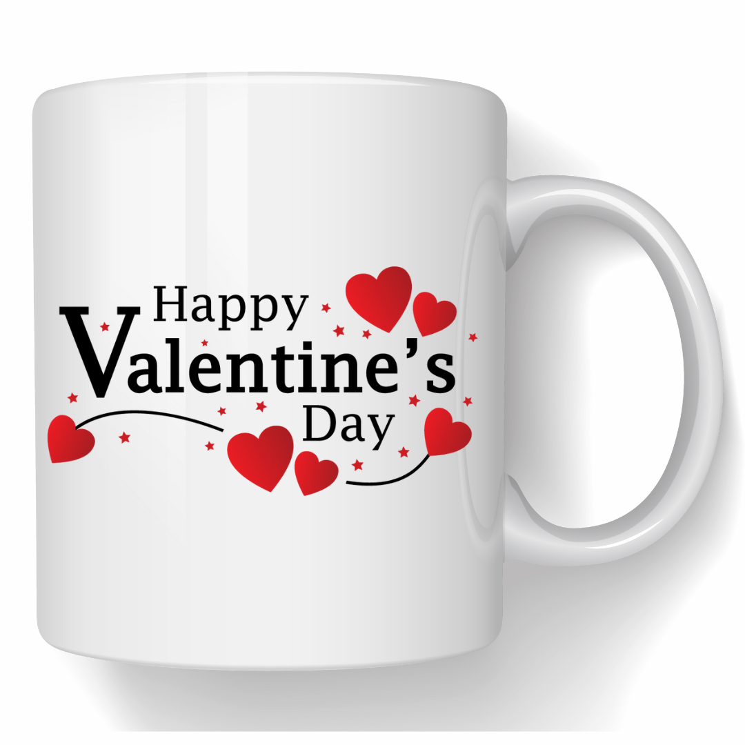 Set cana si tricou personalizate pentru ziua indragostitilor Valentines Day SVD3001