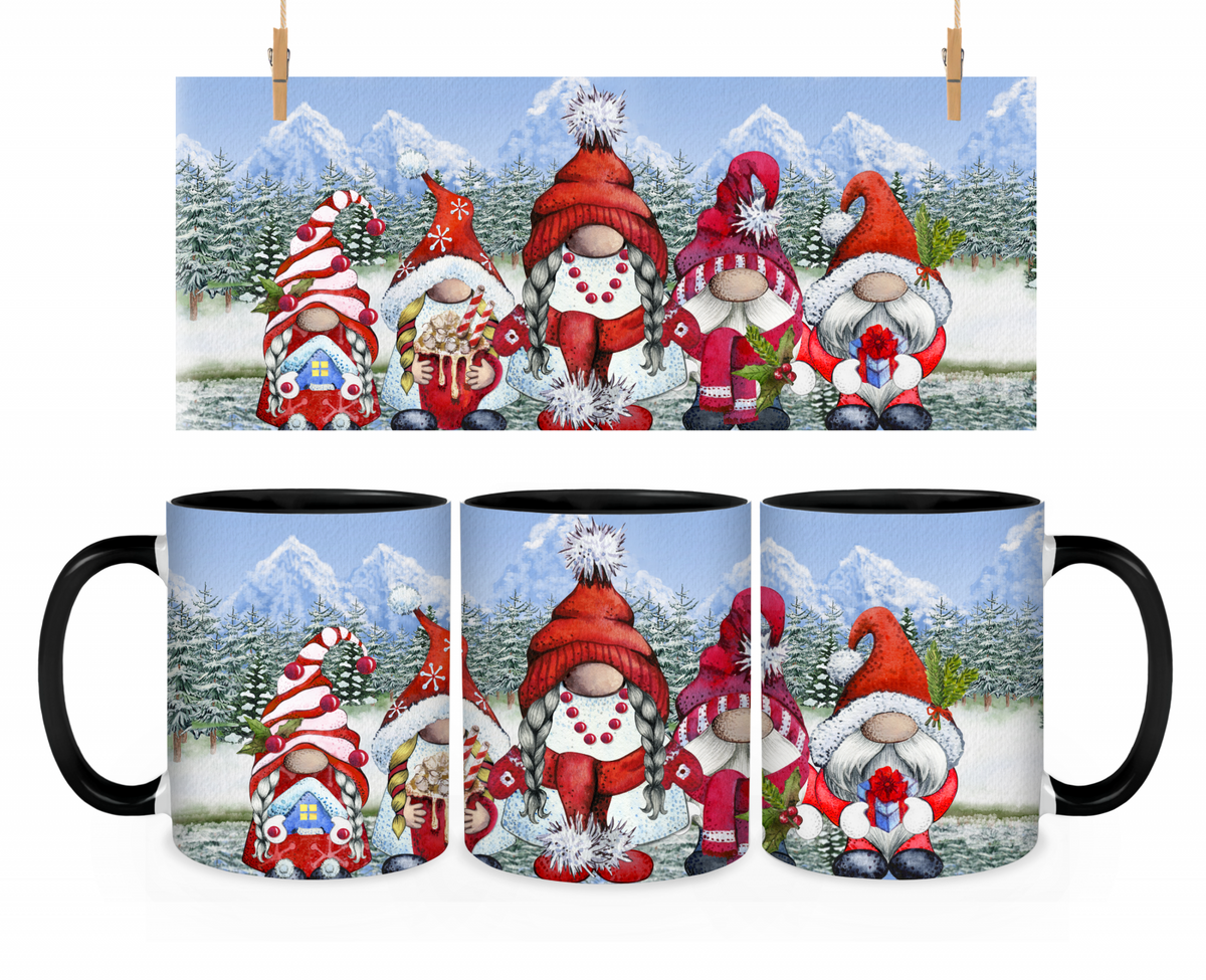 Cană personalizata  model Merry Christmas, tematica de Craciun CNMC1005