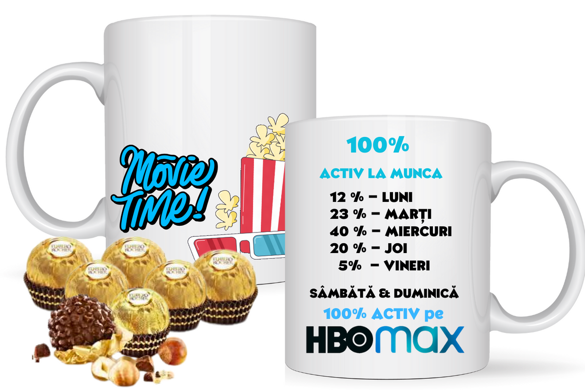 Cana personalizata HBO Movie Time 3041W