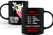 Cana personalizata Netflix Popcorn Time 3040B