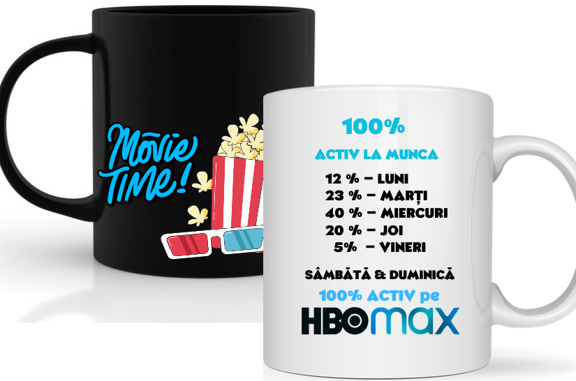 Cana personalizata HBO Movie Time 3041W
