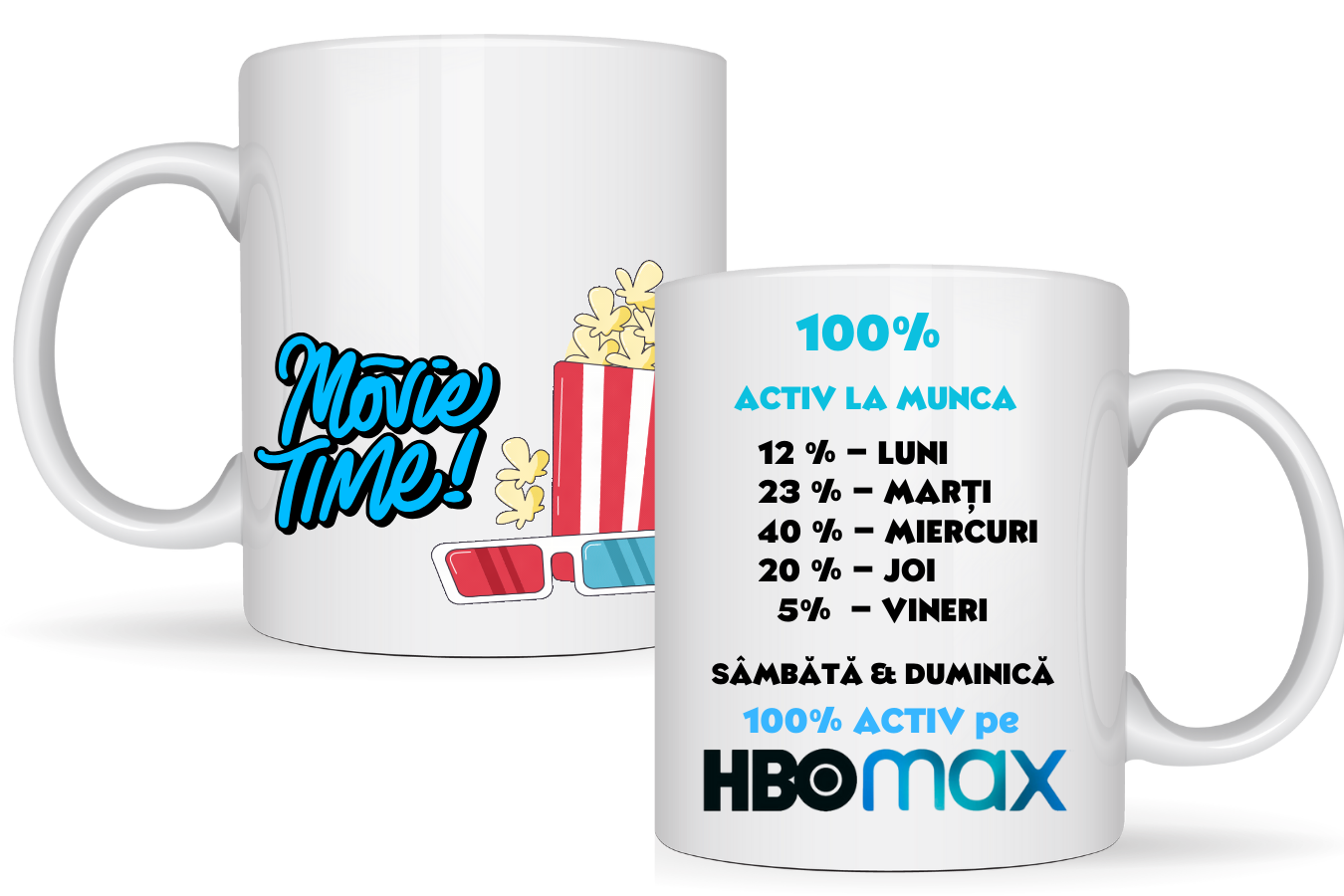 Cana personalizata HBO Movie Time 3041W