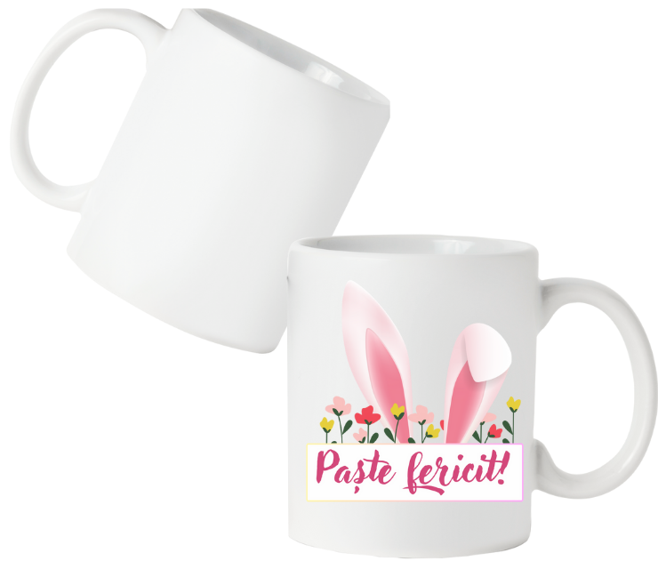 Cana personalizata Paste fericit CPF112_18