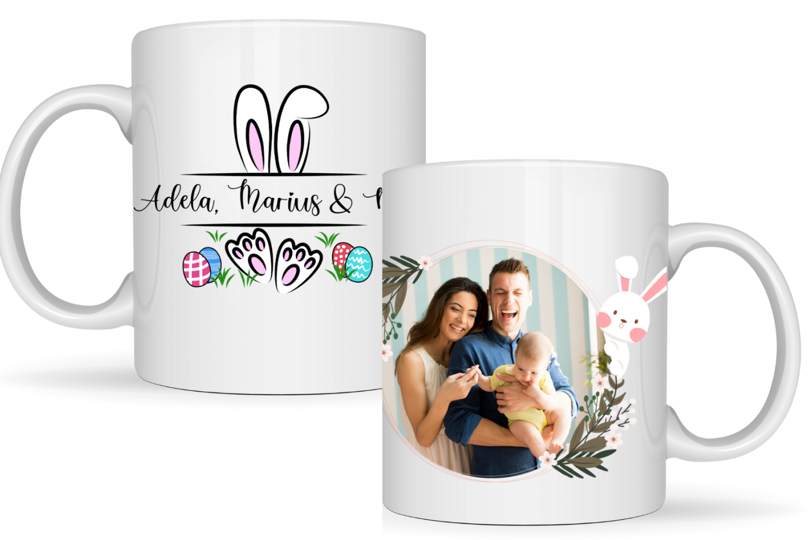 Cana personalizata Paste fericit CPF112_26