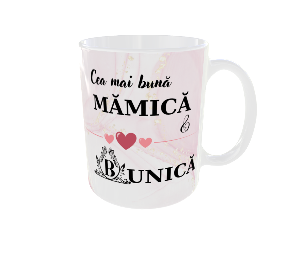 Cana personalizata Cea mai buna mama si bunica CPF112_27