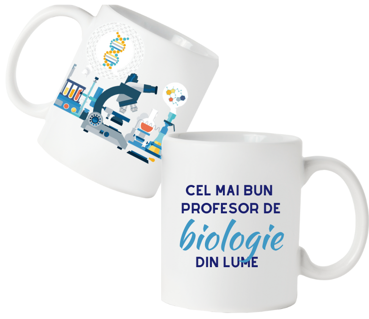 Cană personalizată pentru cel mai bun profesor de biologie din lume COP20053