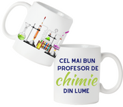 Cană personalizată pentru cel mai bun profesor de chimie din lume COP20047