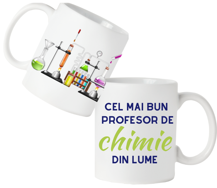 Cană personalizată pentru cel mai bun profesor de chimie din lume COP20047