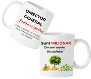 Cană personalizată pentru afaceristi, director general sau sefi milionari COP20057