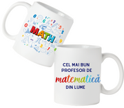 Cană personalizată pentru cel mai bun profesor de matematica din lume COP20044