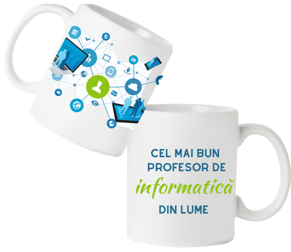 Cană personalizată pentru cel mai bun profesor din lume COP20040