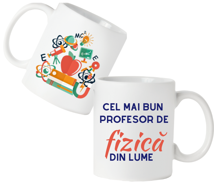 Cană personalizată pentru cel mai bun profesor din lume COP20040