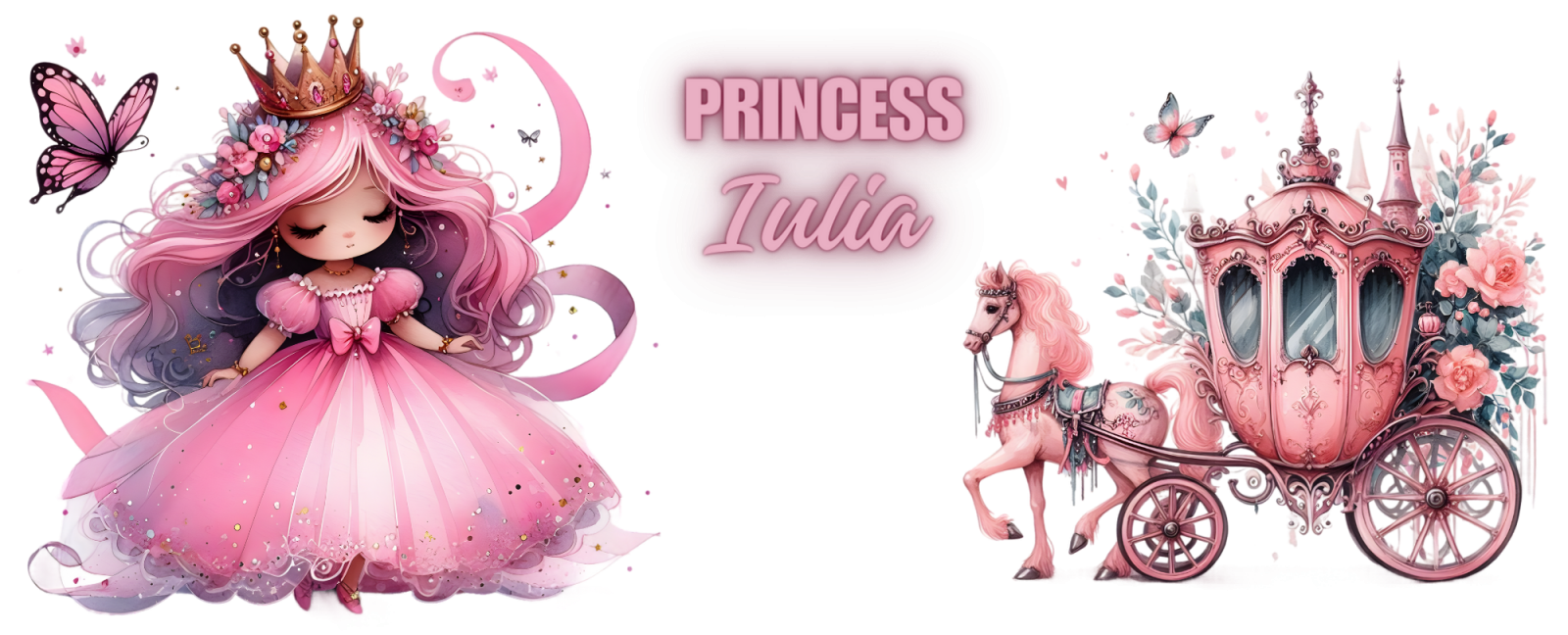 Cană personalizată pentru fetite cu printese  KID1003 Princess