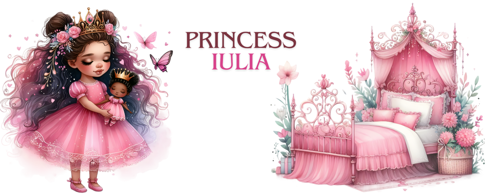 Cană personalizată pentru fetite cu printese  KID1005 Princess