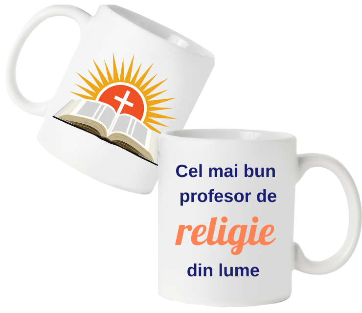 Cană personalizată pentru cel mai bun profesor de religie din lume COP20041