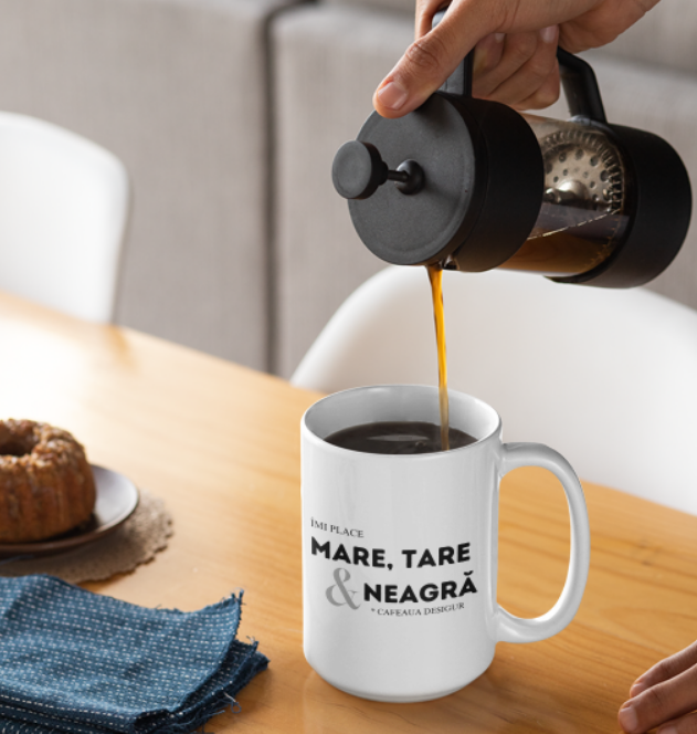 Cana personalizata amuzanta pentru cea mai buna prietena Cafeaua neagra CFN2001