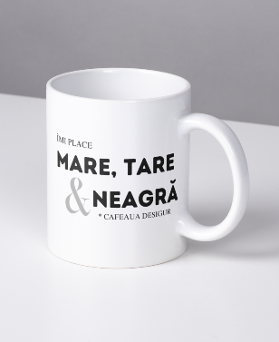 Cana personalizata amuzanta pentru cea mai buna prietena Cafeaua neagra CFN2001