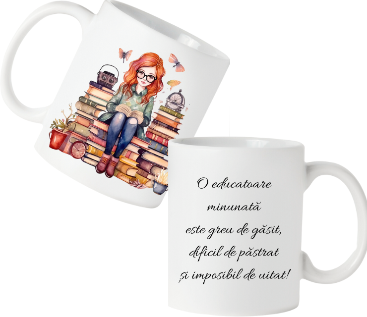 Cană personalizată pentru educatoare COP20038