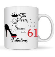 Cana personalizată This QUEEN Make look Fabulous