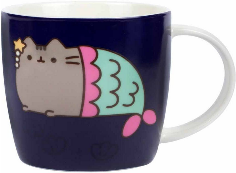 Cana Thermo Pusheen Colour din portelan, 11.5 x 8 x 8.5 cm