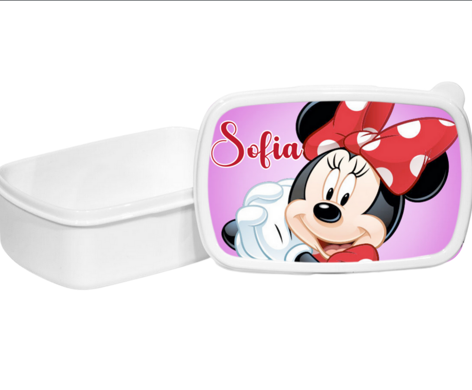 Caserola personalizata cu personaj și nume pentru sandwich Back to school SN201