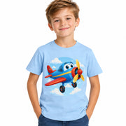 Tricou băieți Avionul Vesel – Zbor de Aventură – imagine 1
