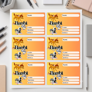 Etichete Școlare cu Nume– Stickere Autoadezive pentru Copii ❤️ E-Cadou.com - e-CADOU
