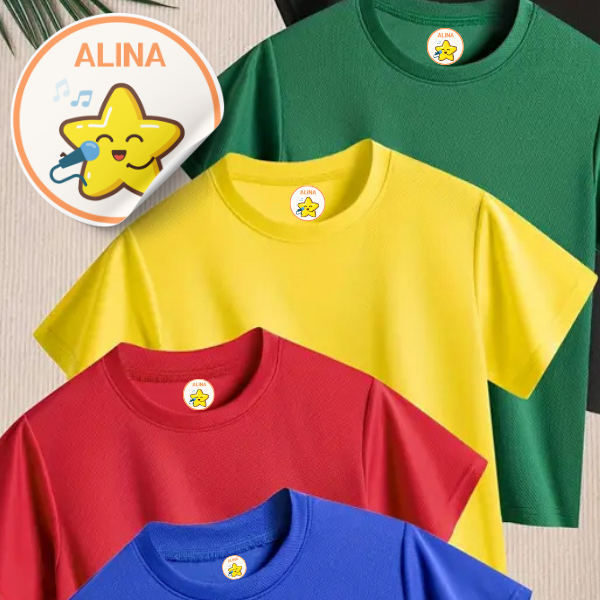Etichete Școlare Personalizate cu Nume – Stickere Autoadezive pentru Copii ❤️ E-Cadou.com - e-CADOU