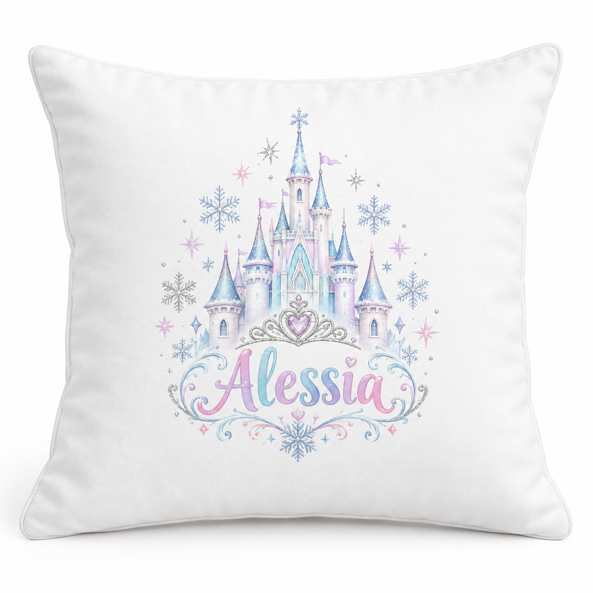 Perna decorativa de Craciun pentru copii cu numele Alessia - imagine principala pe fundal alb
