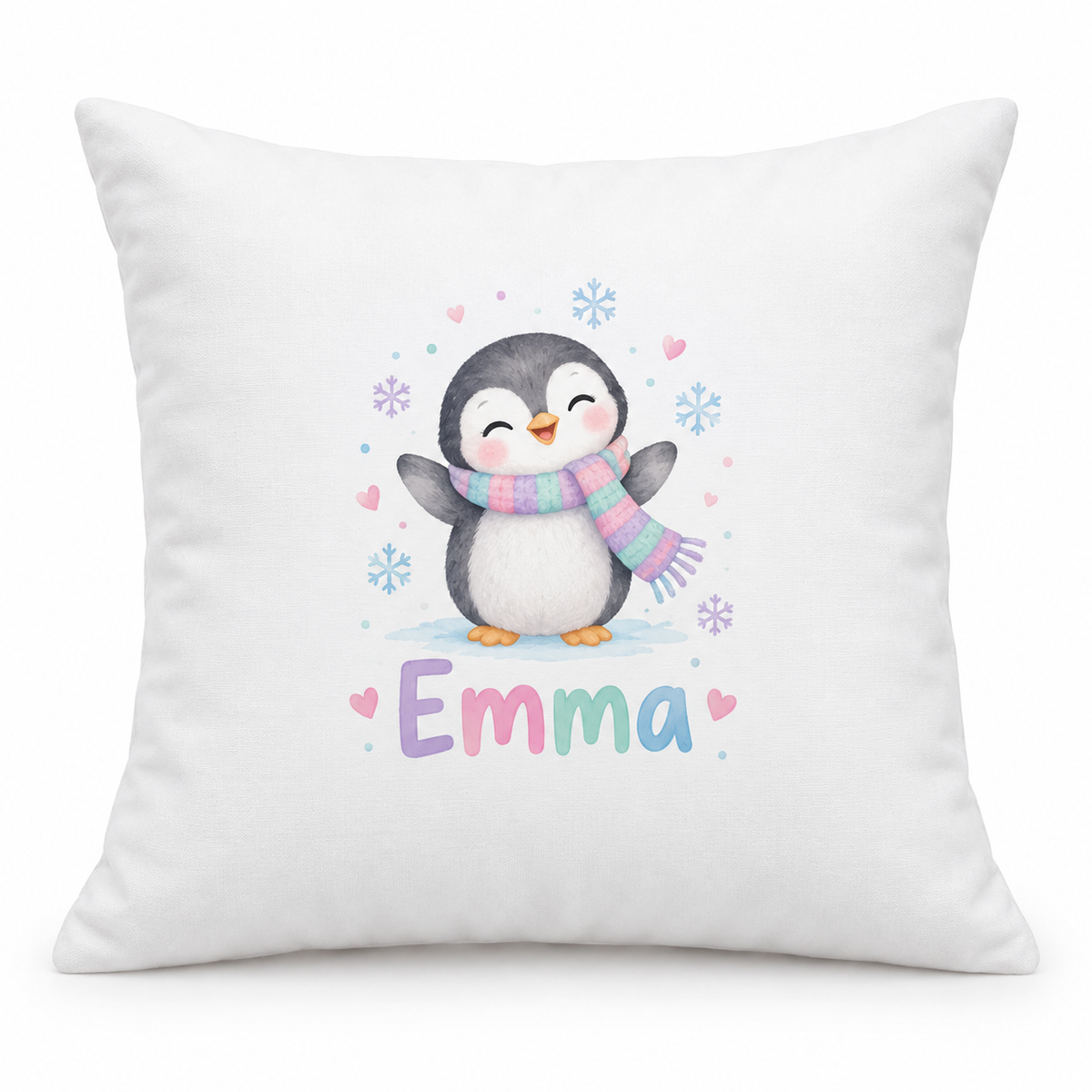 Perna decorativa de Craciun pentru copii cu numele Emma - imagine principala pe fundal alb