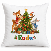 Perna decorativa de Craciun pentru copii cu numele Radu - imagine principala pe fundal alb