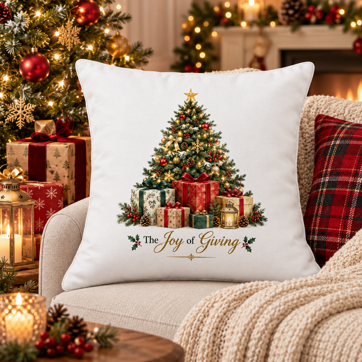 Perna decorativa de Craciun pentru adulti AD17 - decor festiv