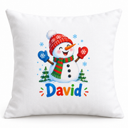 Perna decorativa de Craciun pentru copii cu numele David - imagine principala pe fundal alb