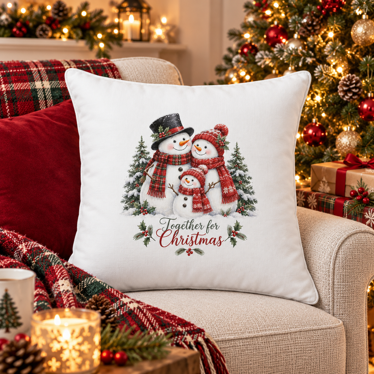 Perna decorativa de Craciun pentru adulti AD19 - decor festiv
