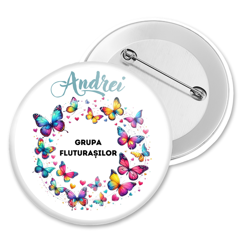 Insigna personalizata pentru elevi sau absolvenți de coala